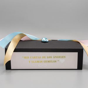 Cajita de " Mis Cartas de los Ángeles y llamas gemelas"